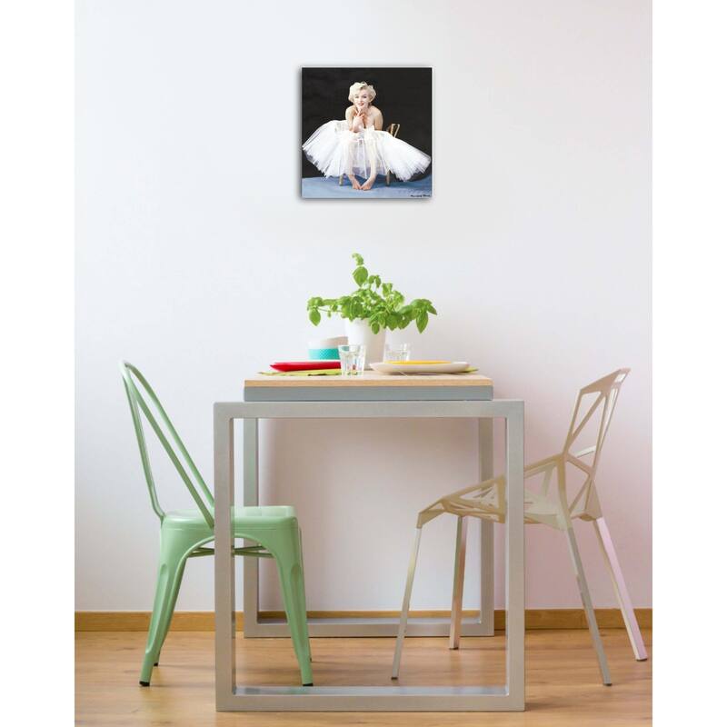 Fairchild Paris Chanel Marilyn Monroe Tutu Canvas Wall Art 16"x16